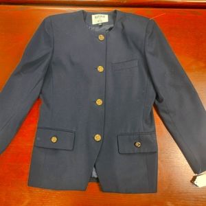 Navy Blue Kasper Suit